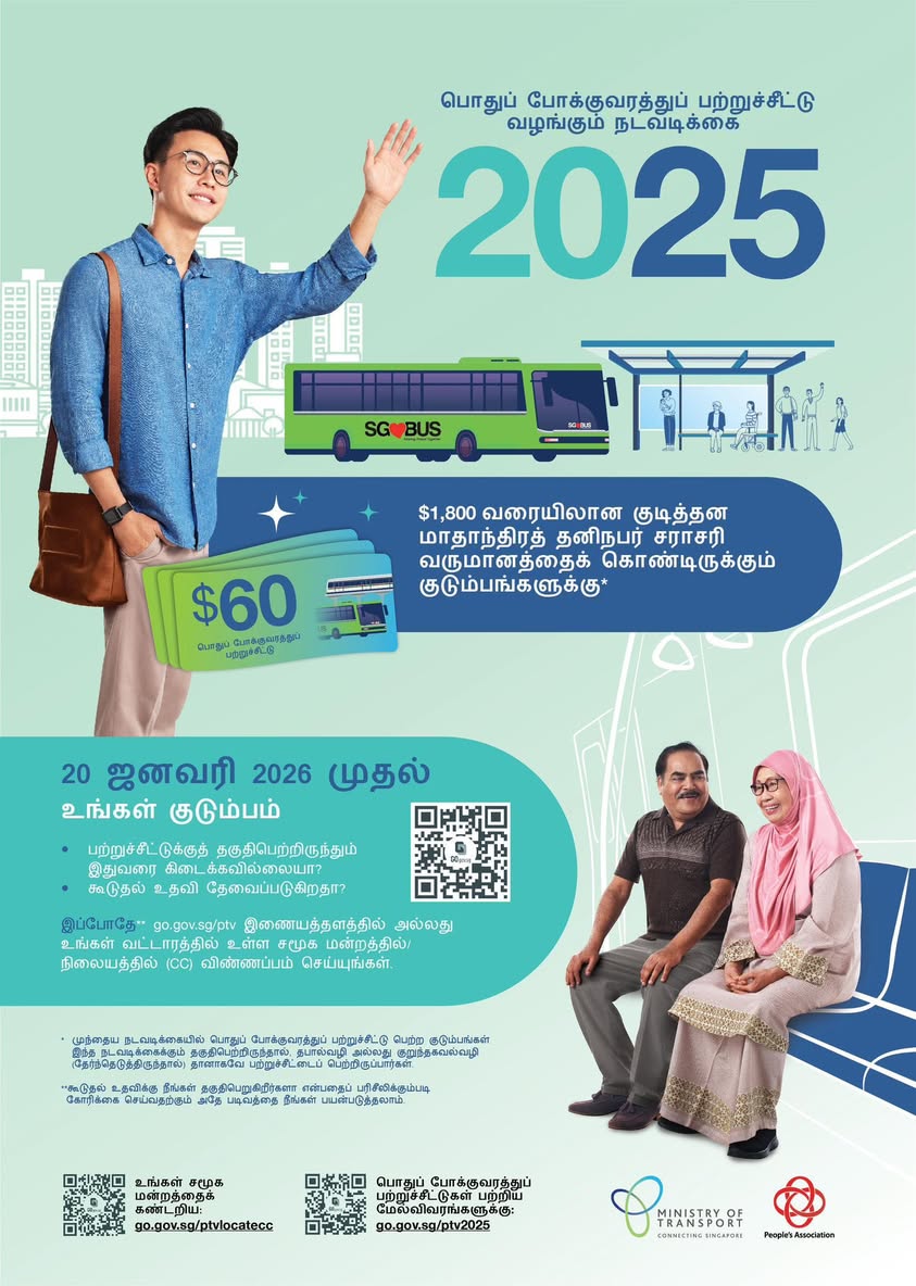 Overview of the 2025 Public Transport Voucher Exercise