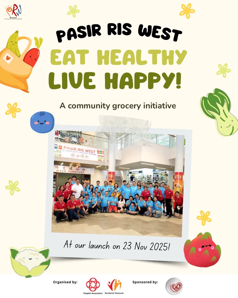 Community members gathered for the 'Eat Healthy, Live Happy!' initiative