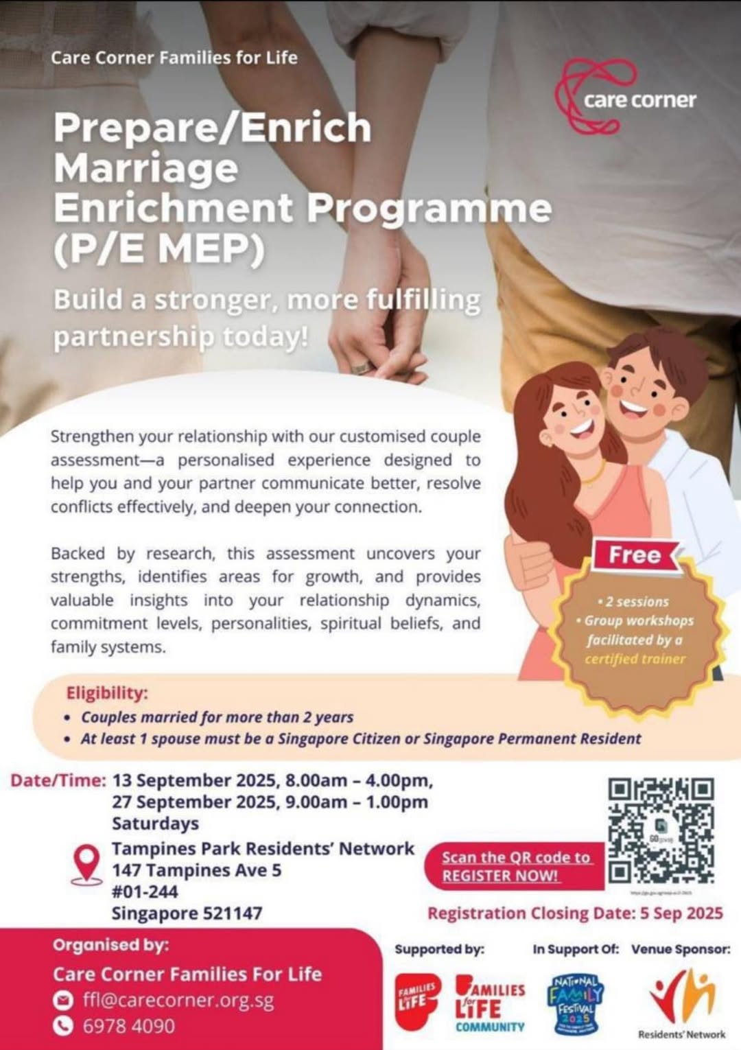 Couples engaging in a marriage enrichment workshop