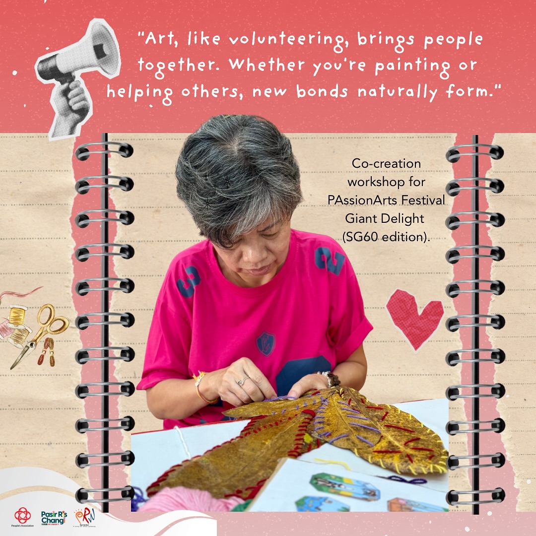 A scene from a community event in Pasir Ris West, highlighting local engagement