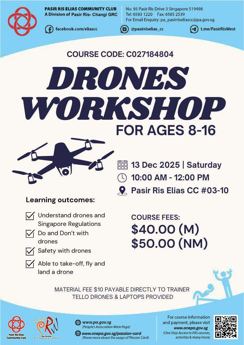 Children learning about drones in an interactive workshop