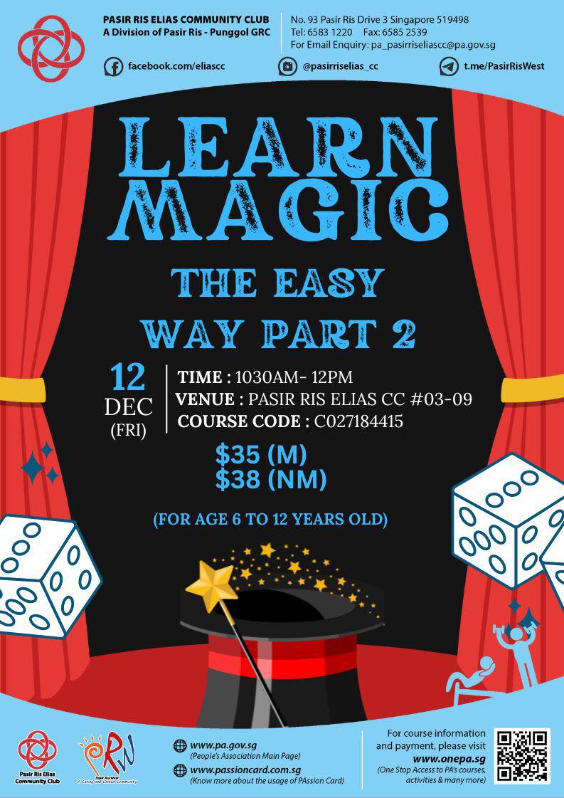 A child joyfully performing a simple magic trick with cards and a smile.