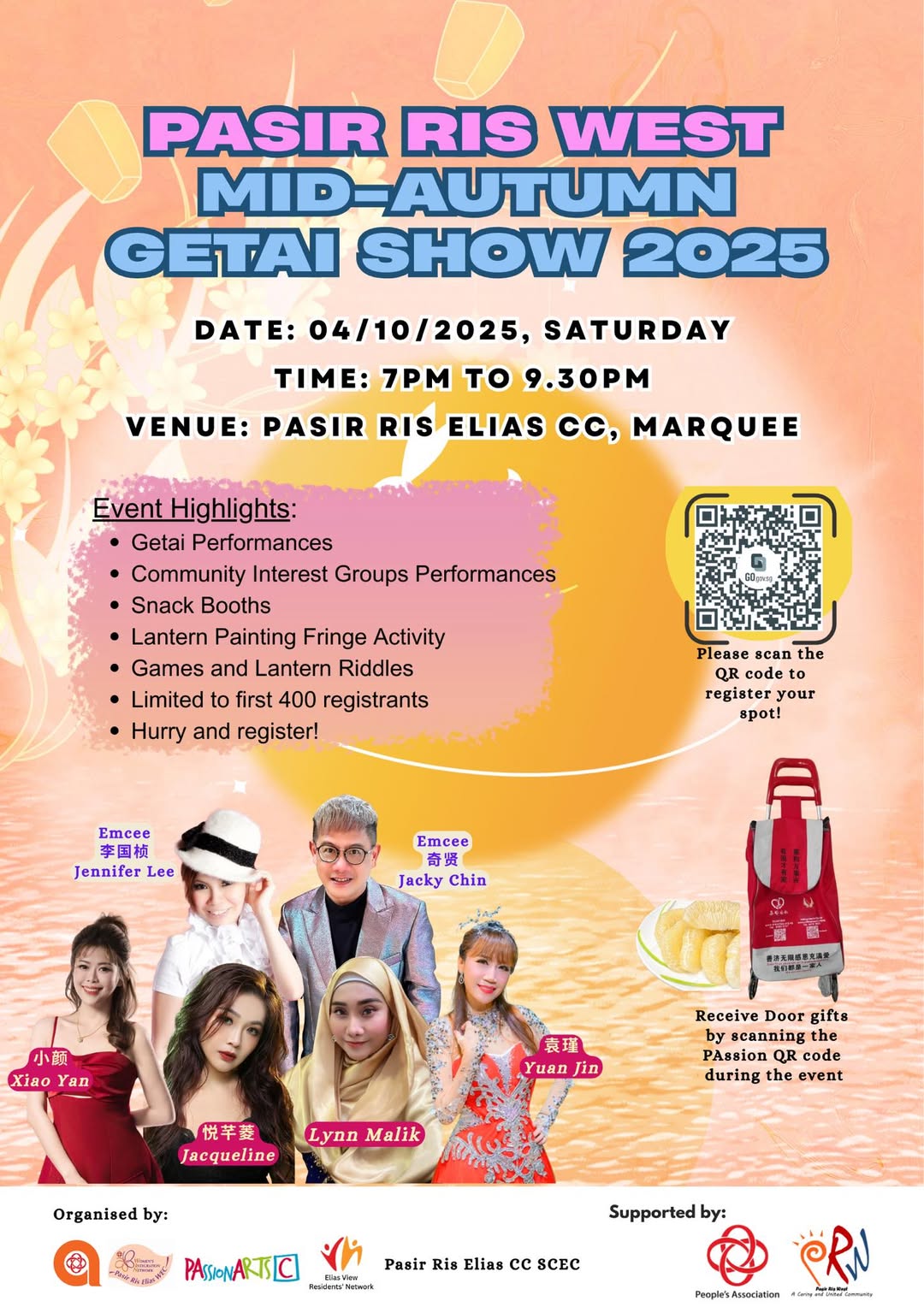 Pasir Ris Mid-Autumn Getai Show 2025
