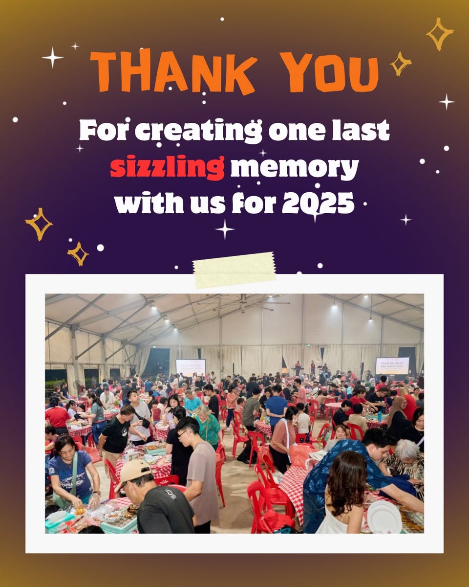 Delicious food sizzling on the grill at the community BBQ