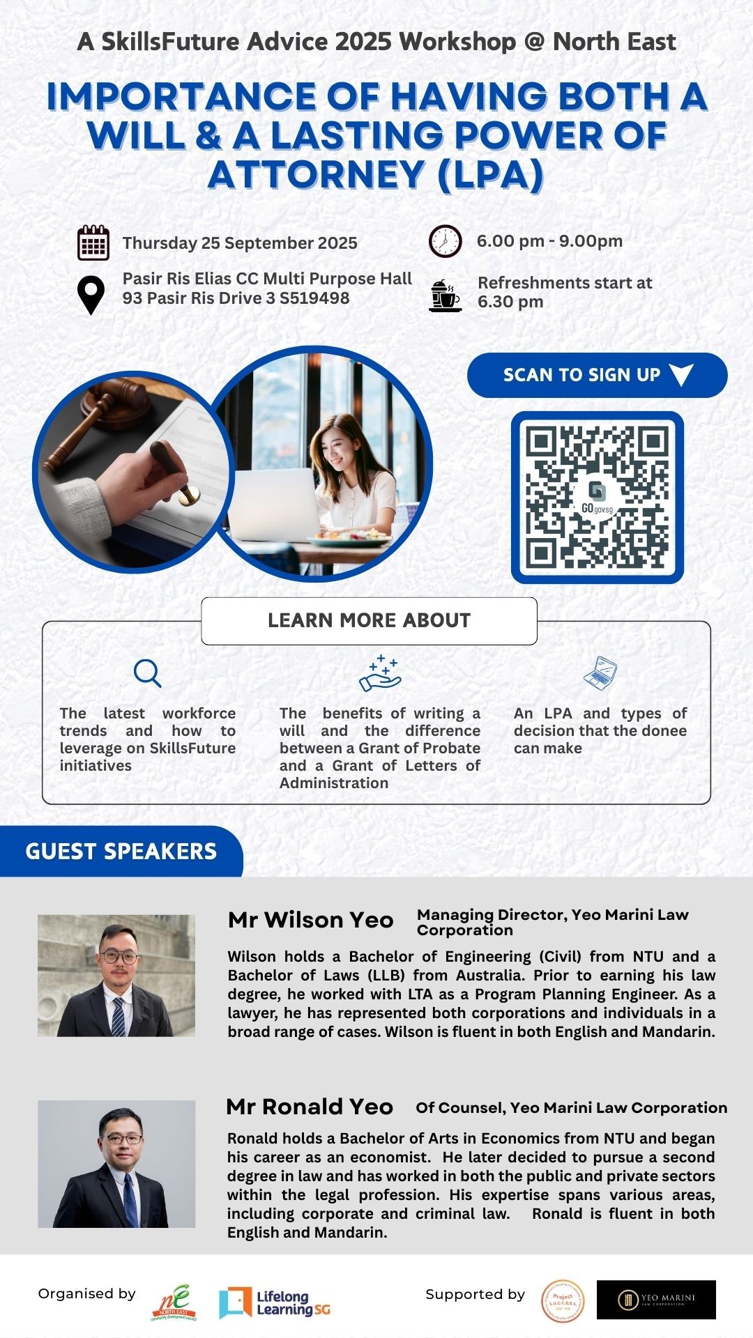 Informative session on Wills and Lasting Powers of Attorney
